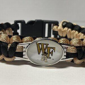 Wake Forest Demon Deacons NCAA Paracords Bracelet NEW